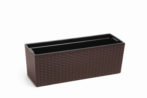 KWIETNIK BEGONIA RATTAN czarny